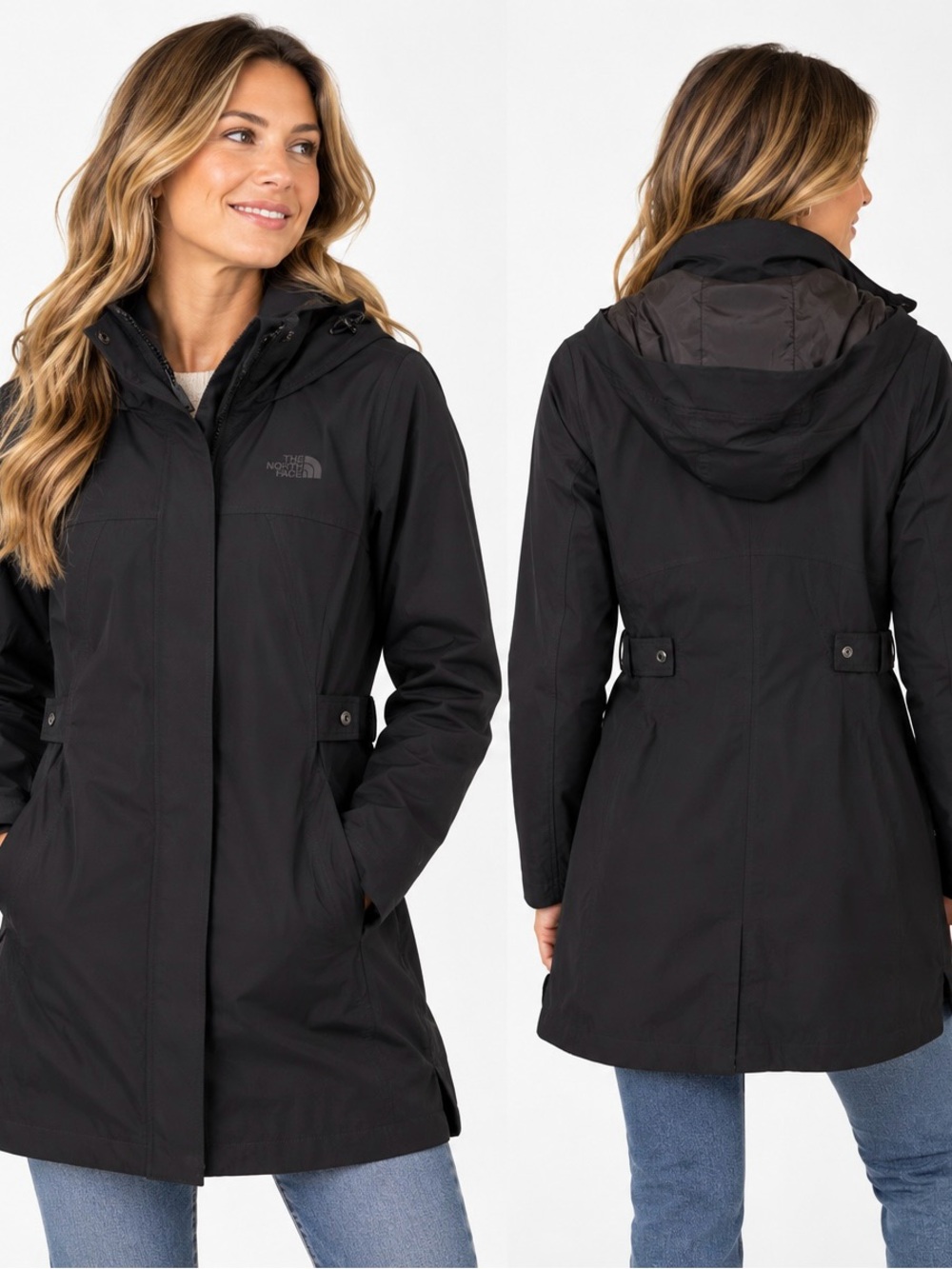 The North Face Womenโs Laney Trench II Rain Coat โ Size Small